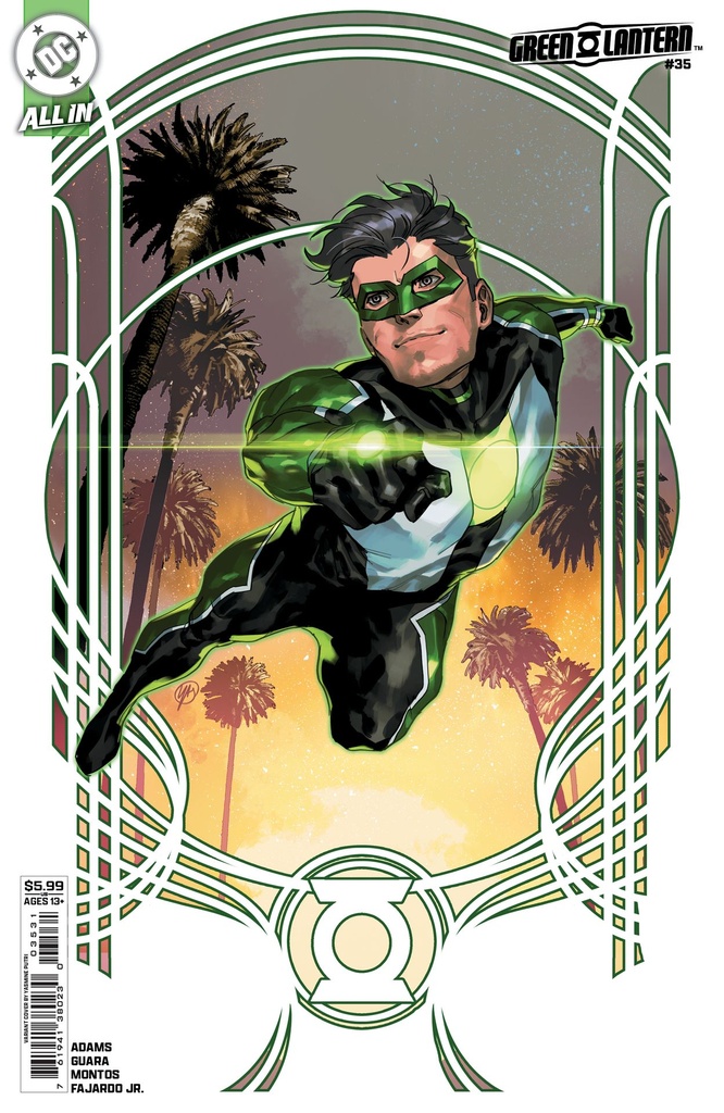 Green Lantern #35 (Cover C Yasmine Putri Card Stock Variant)