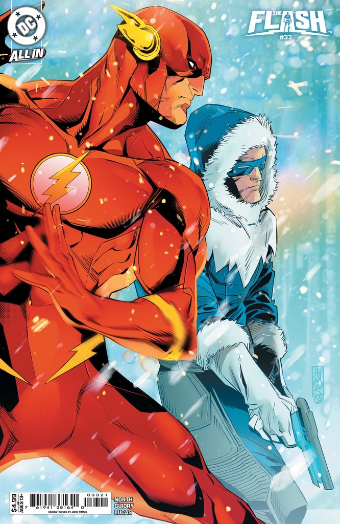 The Flash #33 (Cover B John Timms Card Stock Variant)