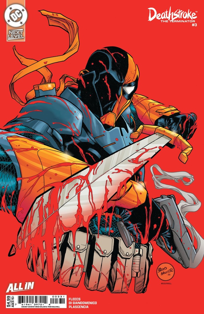 Deathstroke: The Terminator #3 (Cover C Brad Walker Card Stock Variant)