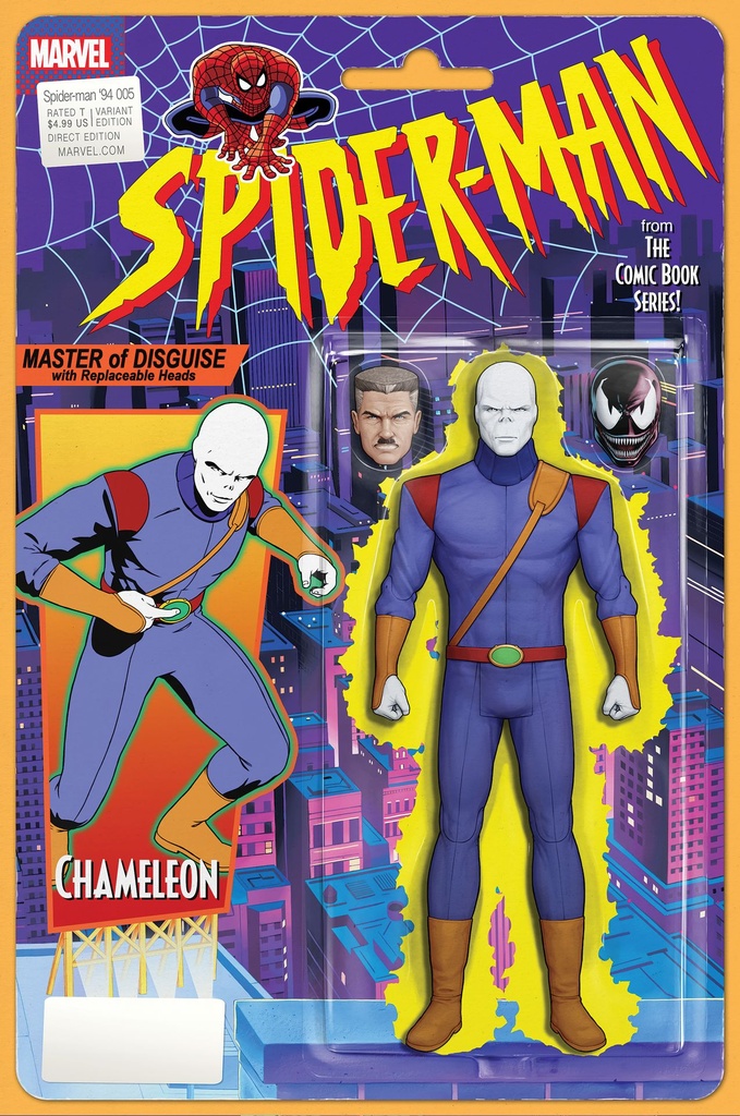 Spider-Man '94 #5 (John Tyler Christopher Action Figure Variant)
