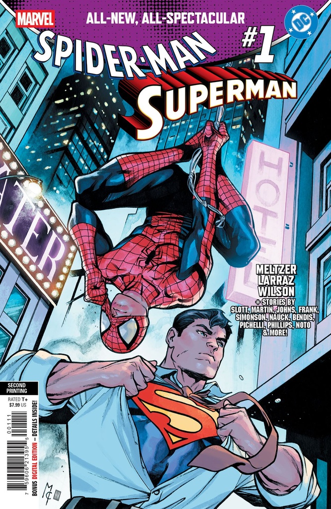 Marvel/DC: Spider-Man/Superman #1 (2nd Printing Martin Coccolo Variant)