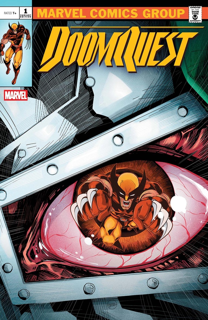 Doomquest #1 (Luciano Vecchio Homage Variant)