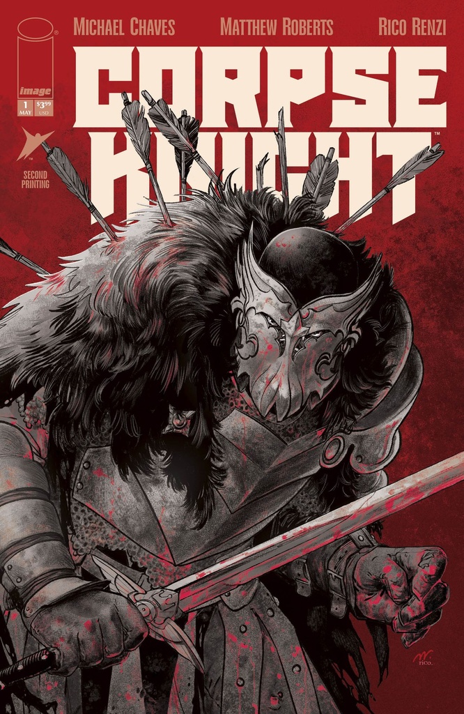 Corpse Knight #1 of 6 (2nd Printing Cover B Matthew Roberts)
