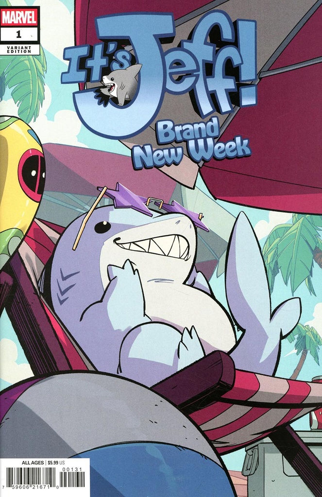 It's Jeff: Brand New Week #1 (Daniele Di Nicuolo Variant)