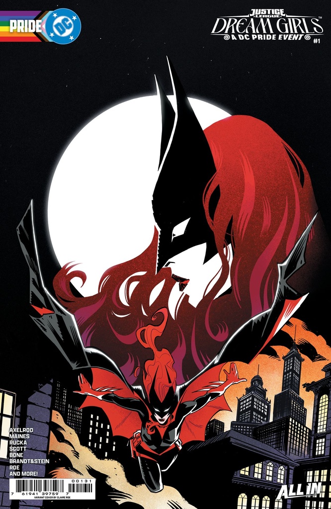 Justice League: Dream Girls - A DC Pride Event #1 of 4 (Cover C Claire Roe Card Stock Variant)