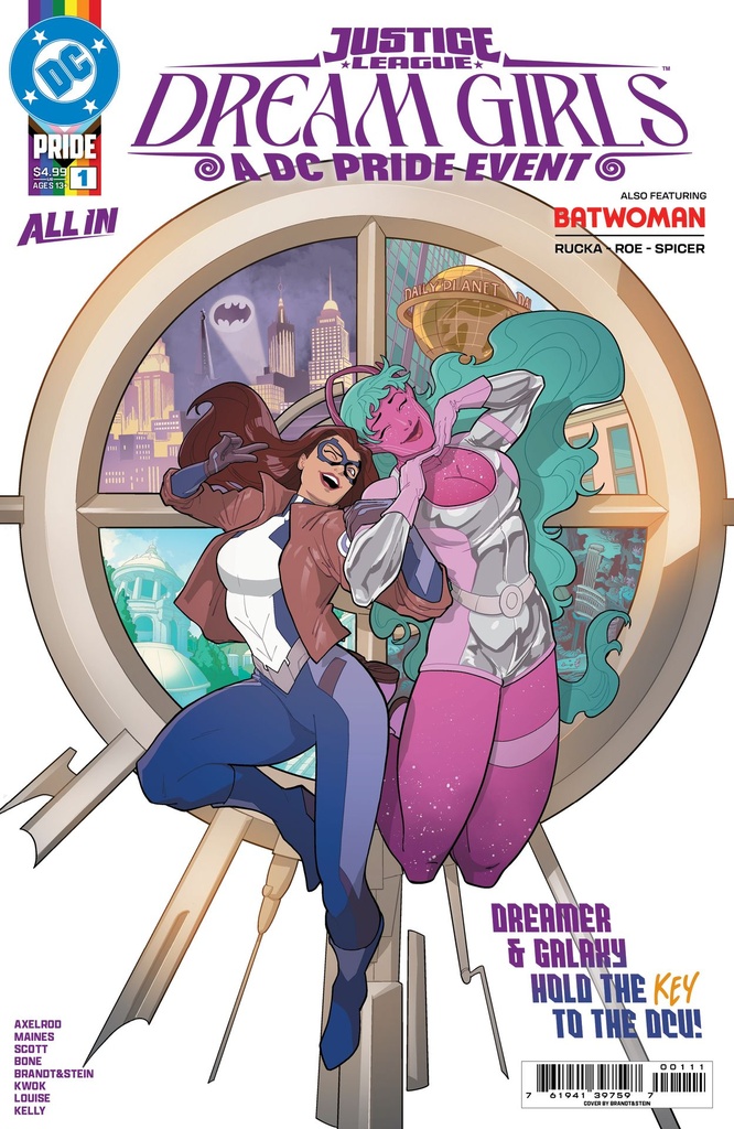 Justice League: Dream Girls - A DC Pride Event #1 of 4 (Cover A Brandt&Stein)