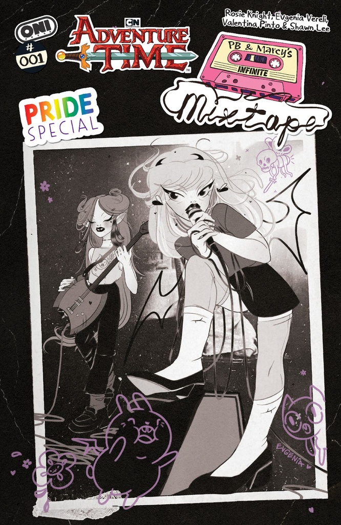 Adventure Time Pride Special: PB & Marcy's Infinite Mixtape #1 (Cover A Evgenia Vereli)