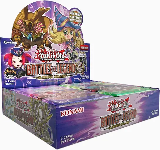 Yu-Gi-Oh! - Battles of Legend: Glorious Gallery Booster Box (24 packs)