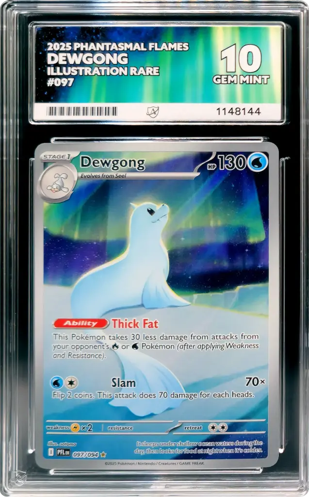 ACE10 Dewgong 097/094 - Illustration Rare (2025 Pokémon - Scarlet & Violet: Phantasmal Flames #1148144)