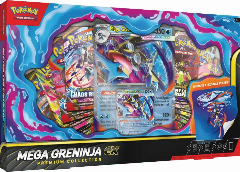 Pokémon: Mega Greninja ex Premium Collection