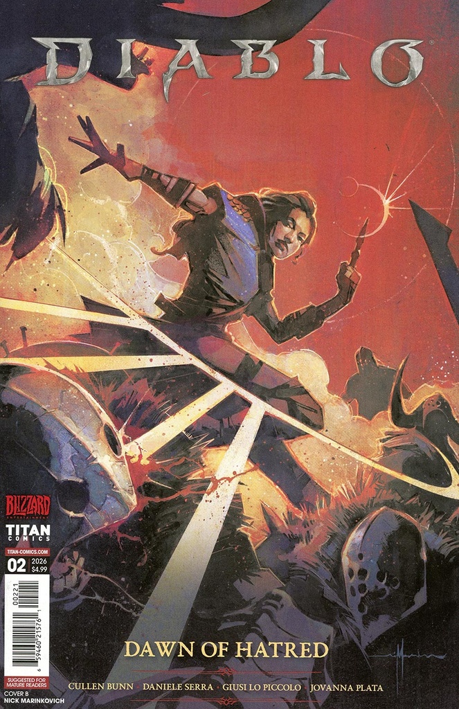 Diablo: Dawn of Hatred #2 of 4 (Cover B Nick Marinkovich)