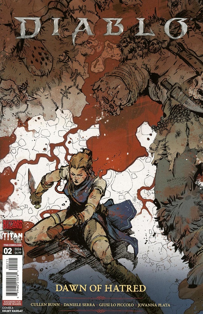 Diablo: Dawn of Hatred #2 of 4 (Cover A Kelsey Ramsay)