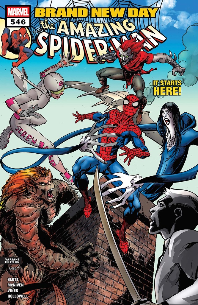 Amazing Spider-Man #546 (1:25 Mark Bagley Variant)