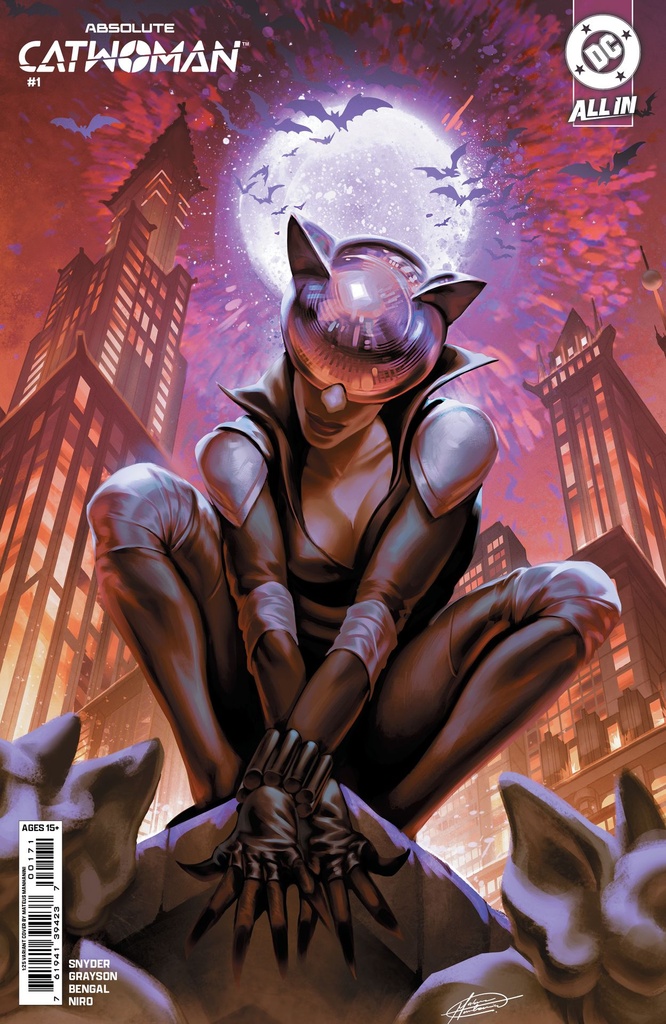 Absolute Catwoman #1 of 6 (1:25 Mateus Manhanini Card Stock Variant)