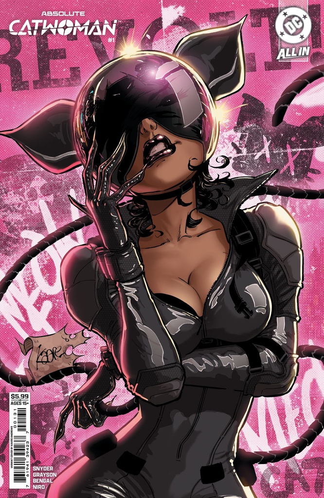 Absolute Catwoman #1 of 6 (Cover C Kaare Andrews Card Stock Variant)