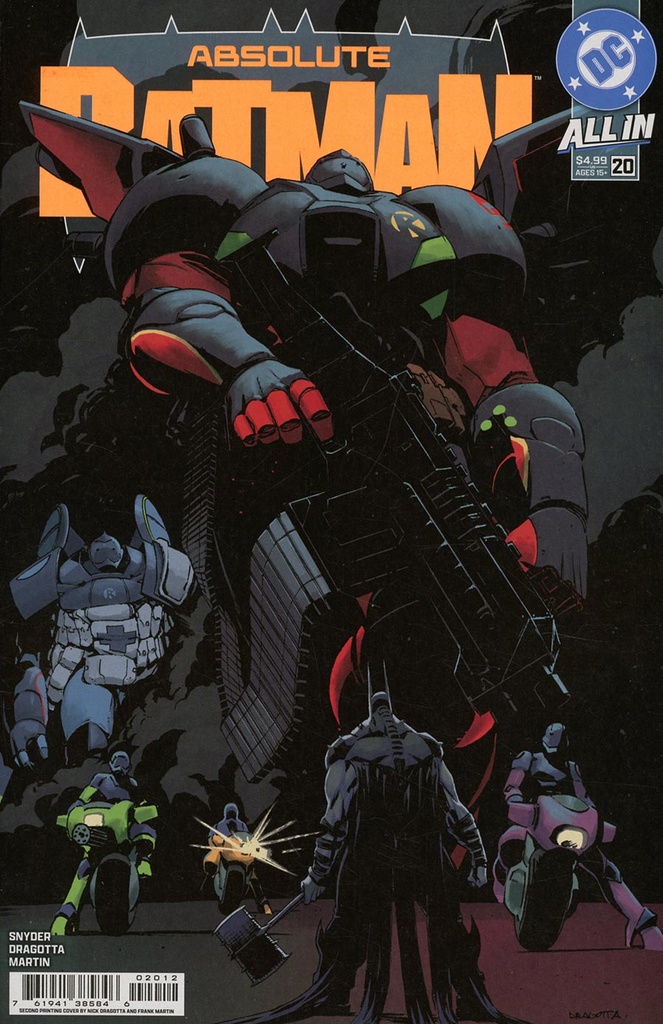 Absolute Batman #20 (2nd Printing Nick Dragotta Variant)
