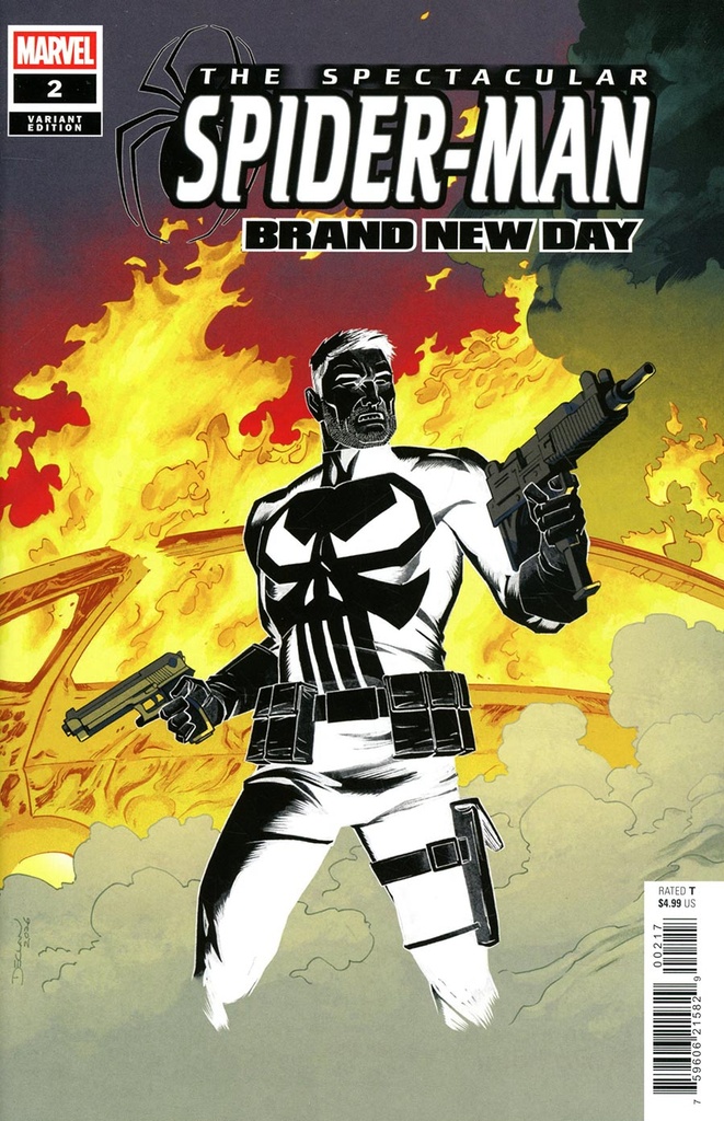 Spectacular Spider-Man: Brand New Day #2 (1:25 Declan Shalvey Variant)