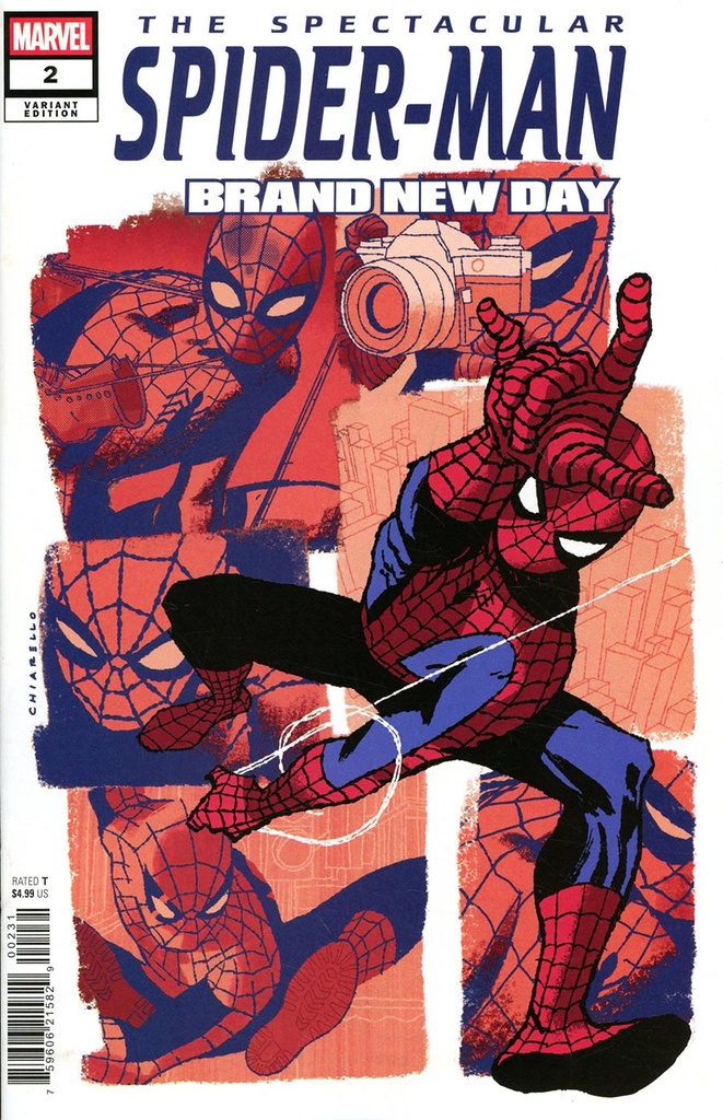 Spectacular Spider-Man: Brand New Day #2 (Mark Chiarello Variant)