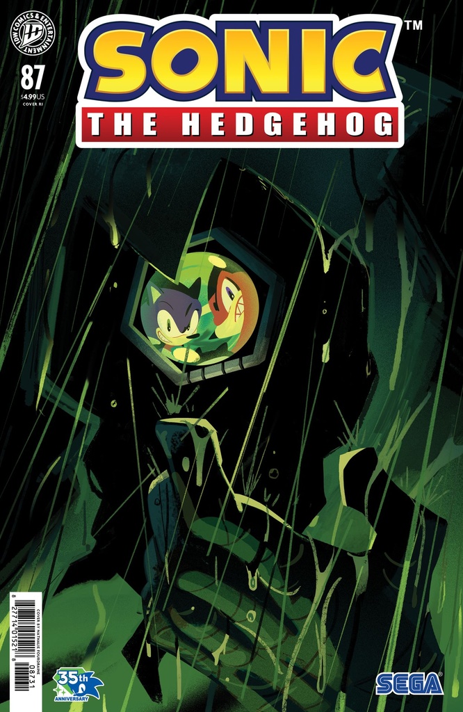 Sonic the Hedgehog #87 (1:10 Nathalie Fourdraine Variant)