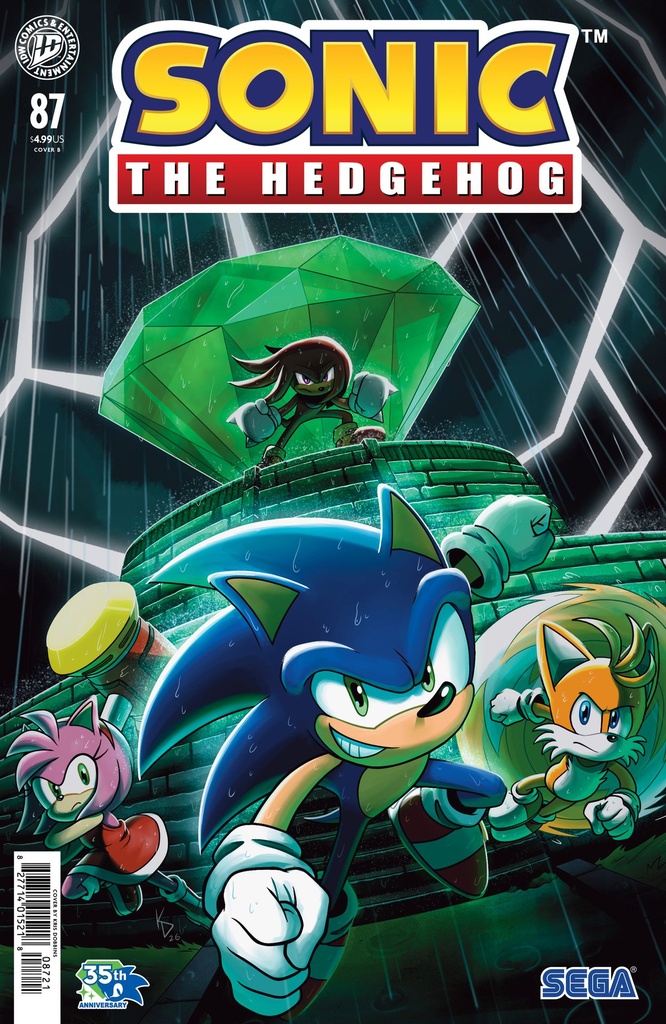 Sonic the Hedgehog #87 (Cover B Kris Dobbins)