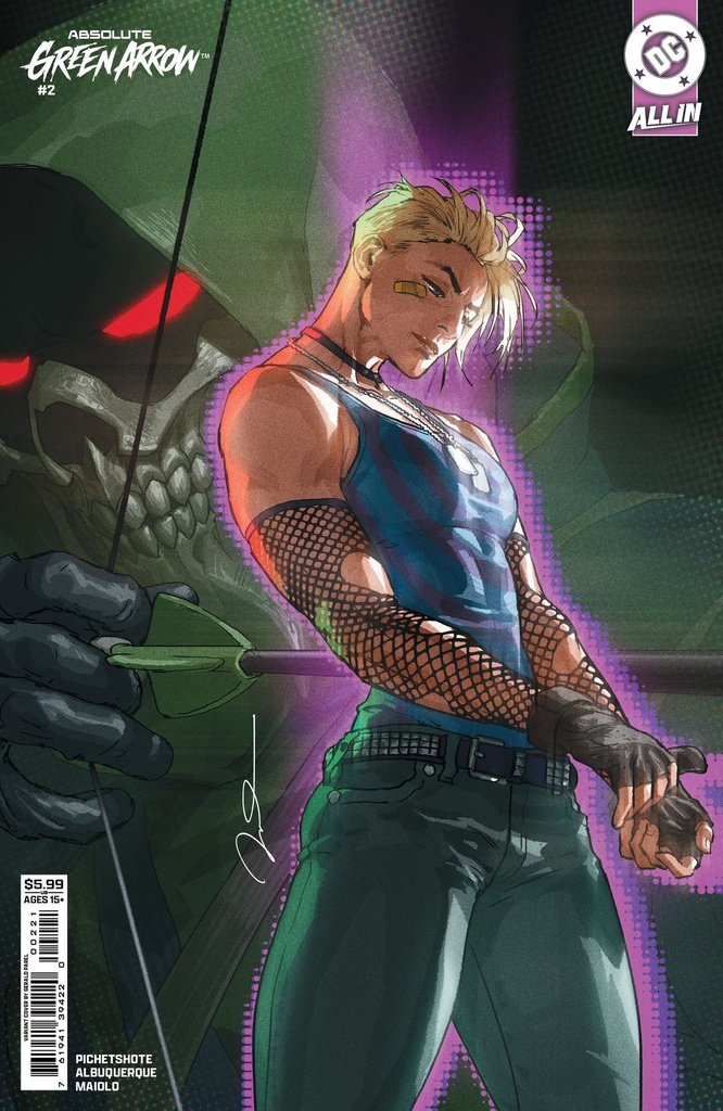 Absolute Green Arrow #2 (Cover B Gerald Parel Card Stock Variant)