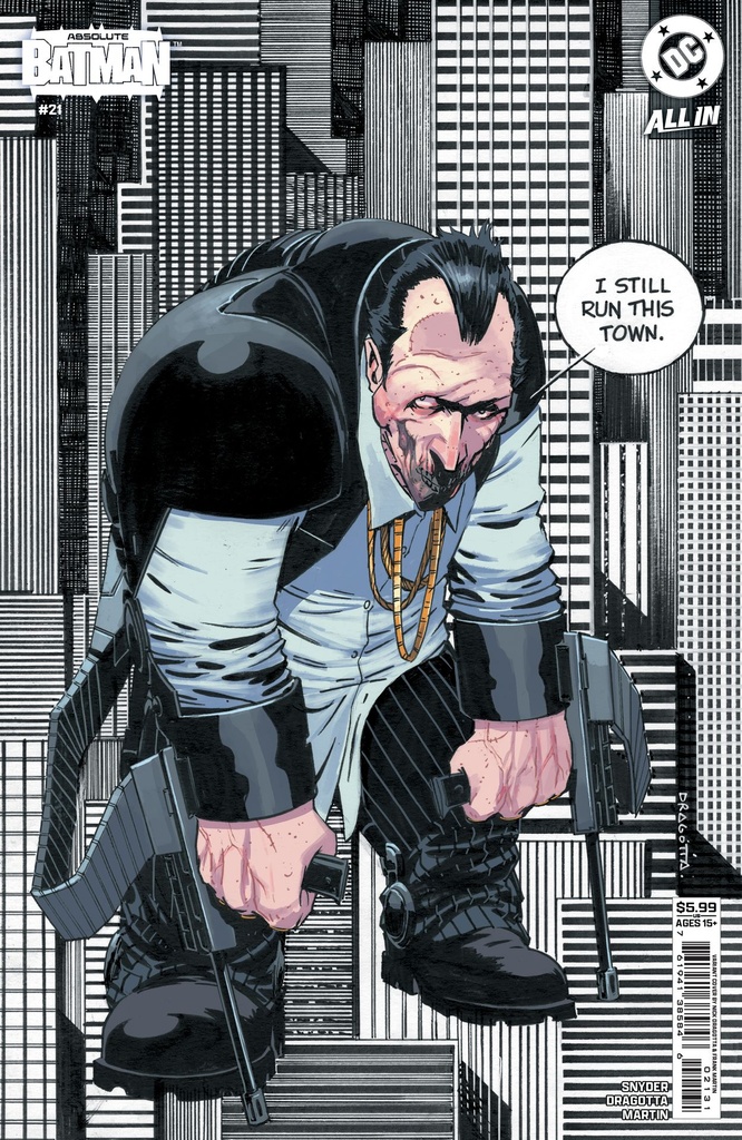Absolute Batman #21 (Cover C Nick Dragotta Penguin Card Stock Variant)