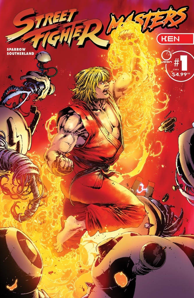 Street Fighter Masters: Ken #1 (Cover B Matthew Weldon)