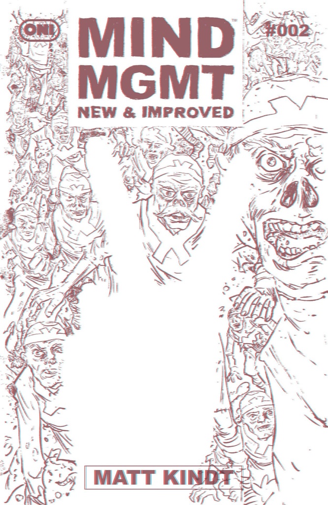 Mind MGMT: New & Improved #2 (1:20 Matt Kindt 3-D Variant)