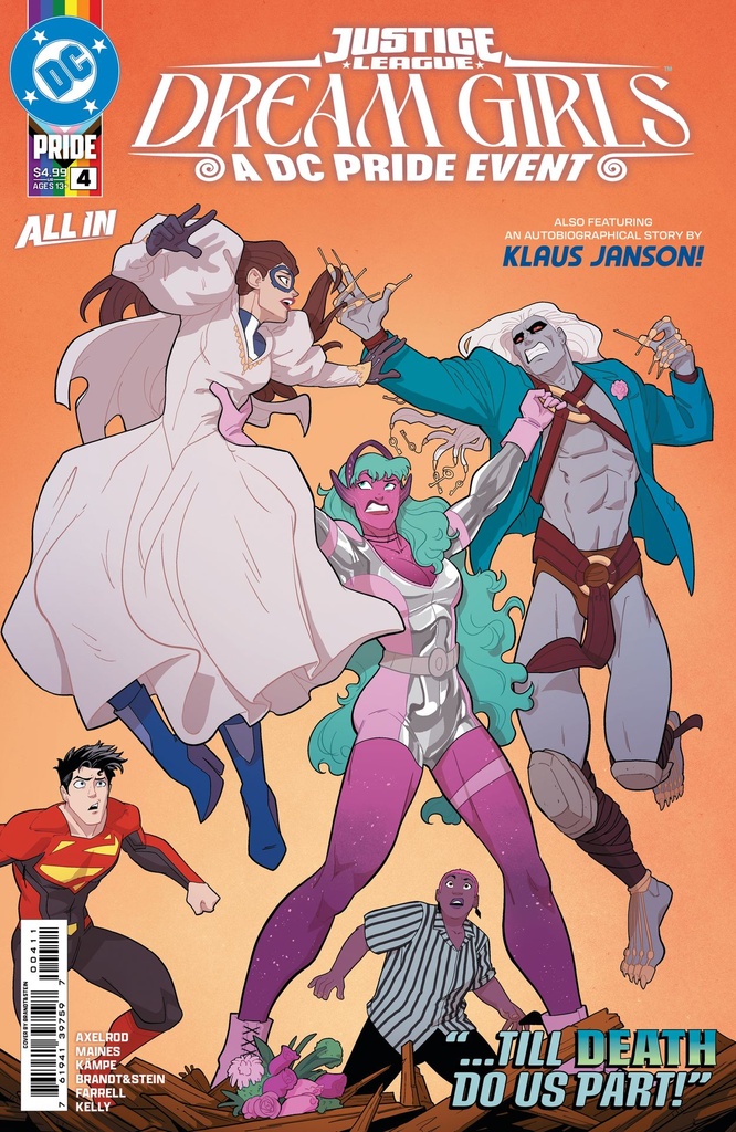 Justice League: Dream Girls - A DC Pride Event #4 of 4 (Cover A Brandt&Stein)