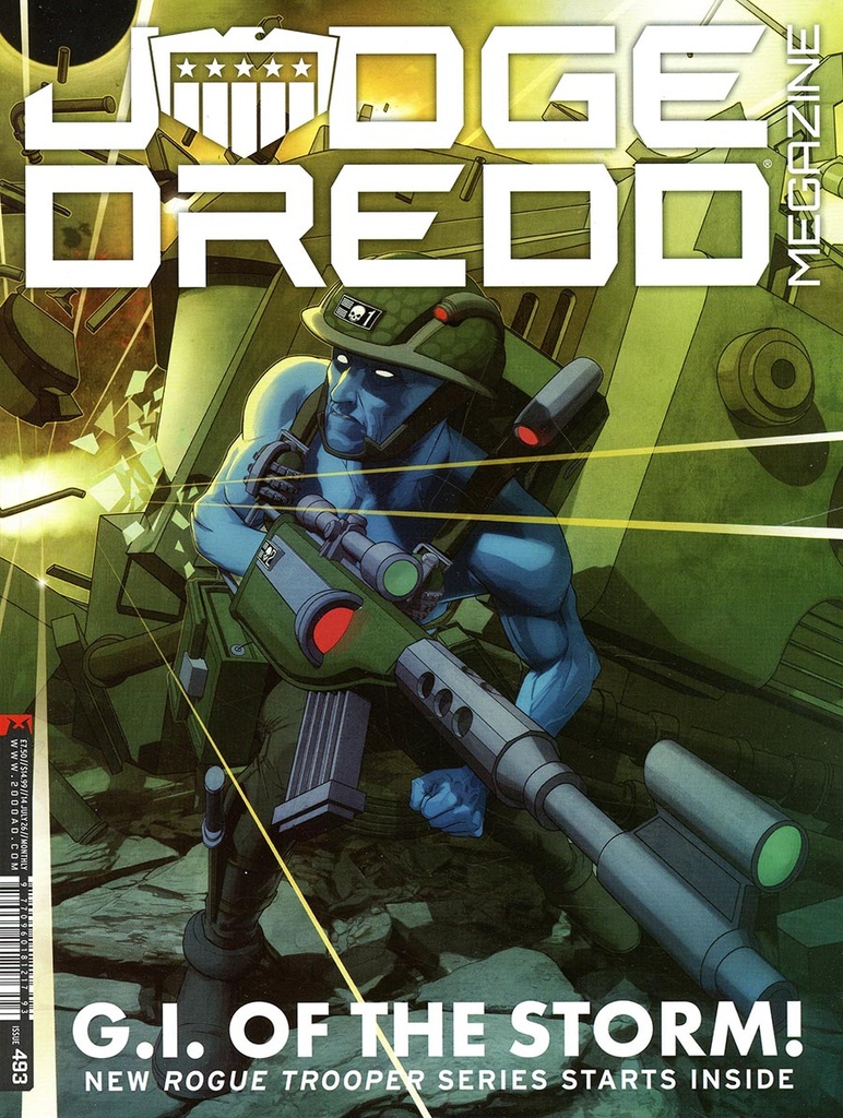 Judge Dredd Megazine #493