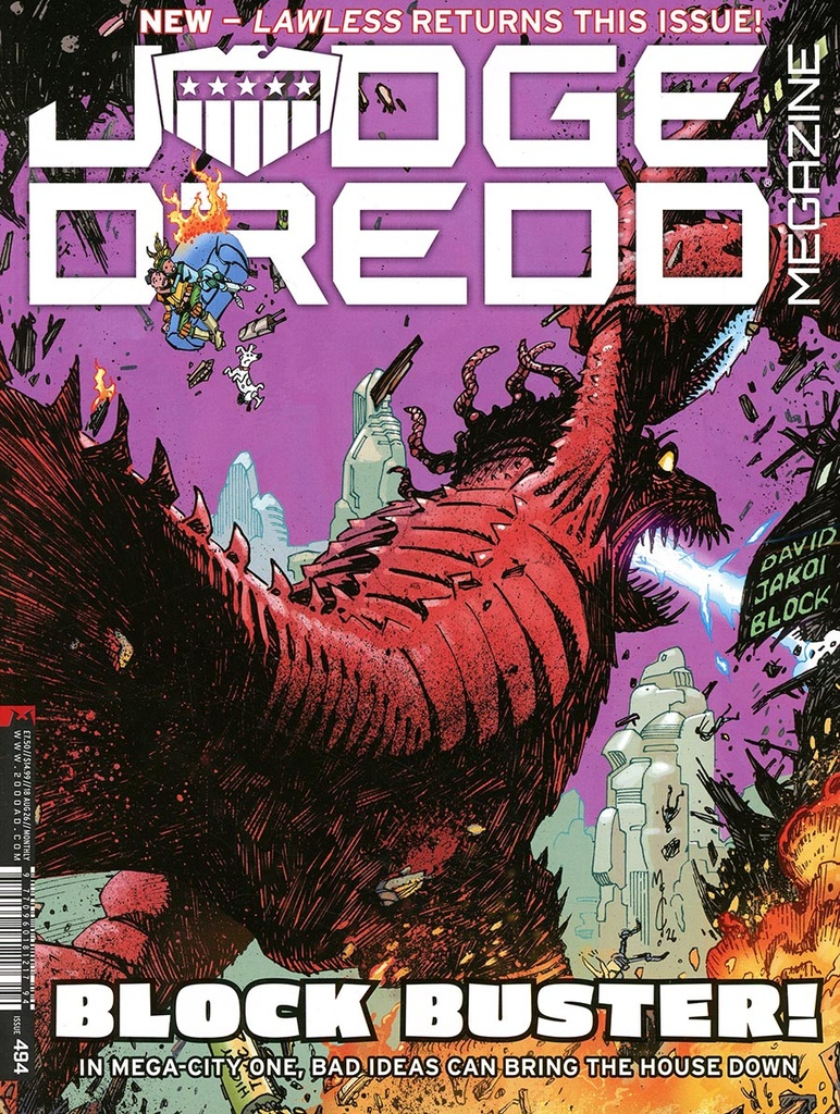 Judge Dredd Megazine #494