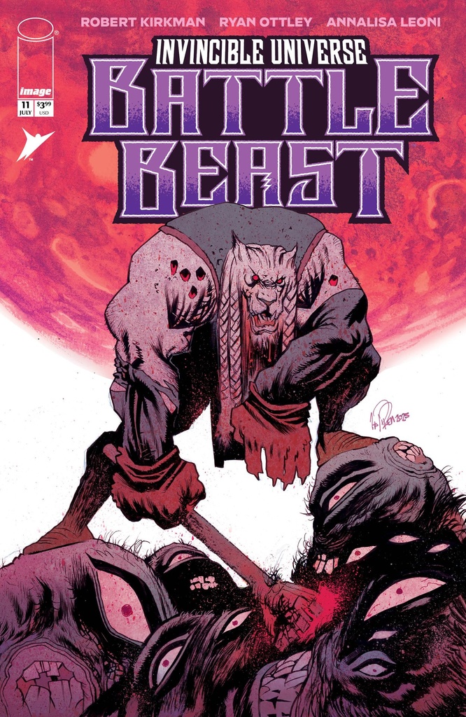 Invincible Universe: Battle Beast #11 (1:25 James Harren Variant)