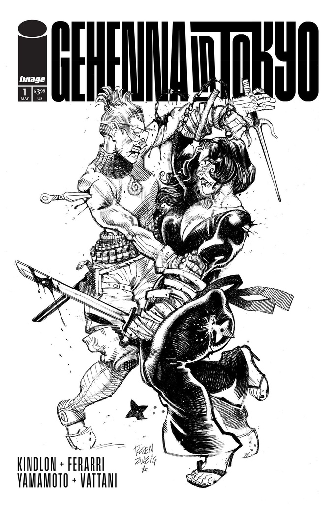 Gehenna in Tokyo #1 (Cover F Maurizio Rosenzweig)