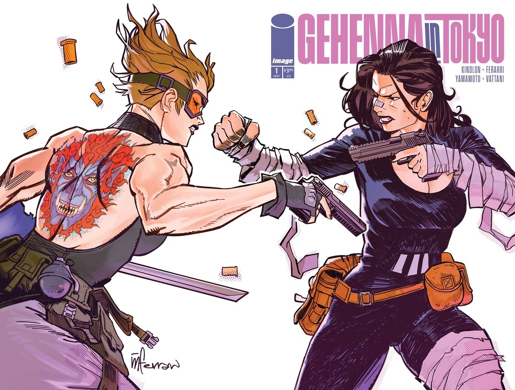 Gehenna in Tokyo #1 (Cover B Marco Ferrari Wraparound Variant)