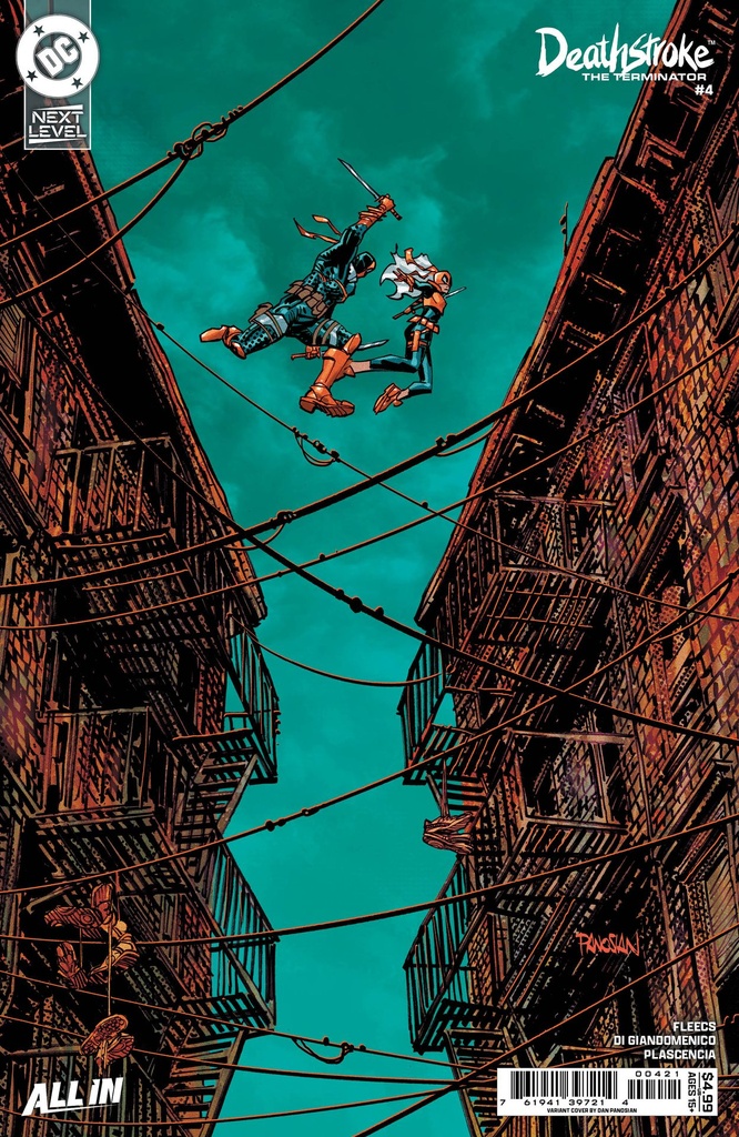 Deathstroke: The Terminator #4 (Cover B Dan Panosian Card Stock Variant)