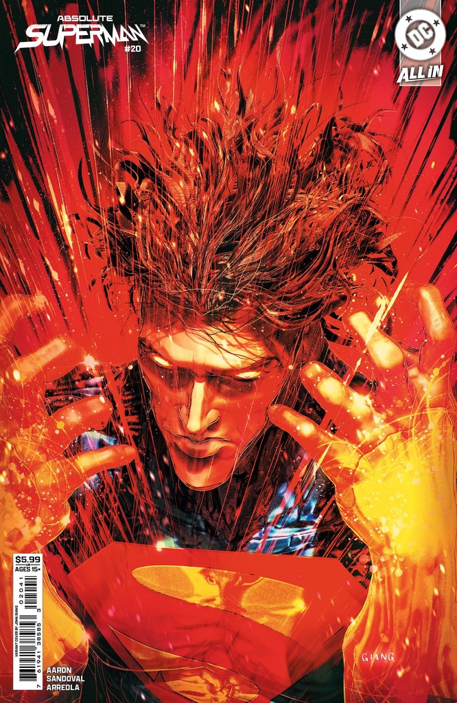 Absolute Superman #20 (Cover D John Giang Variant)