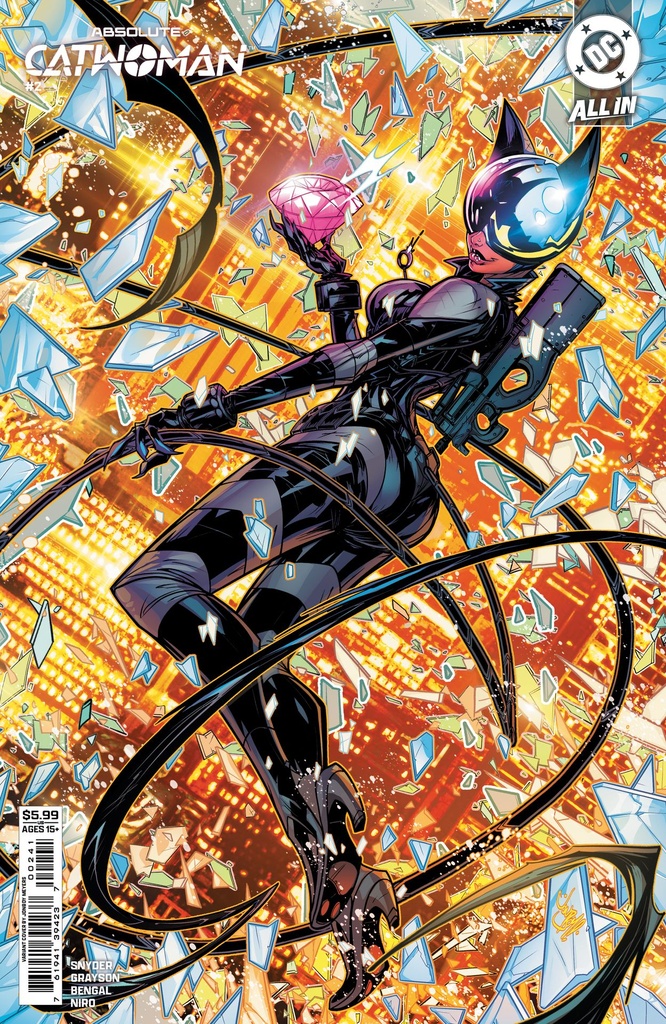 Absolute Catwoman #2 of 6 (Cover D Jonboy Meyers Card Stock  Variant)