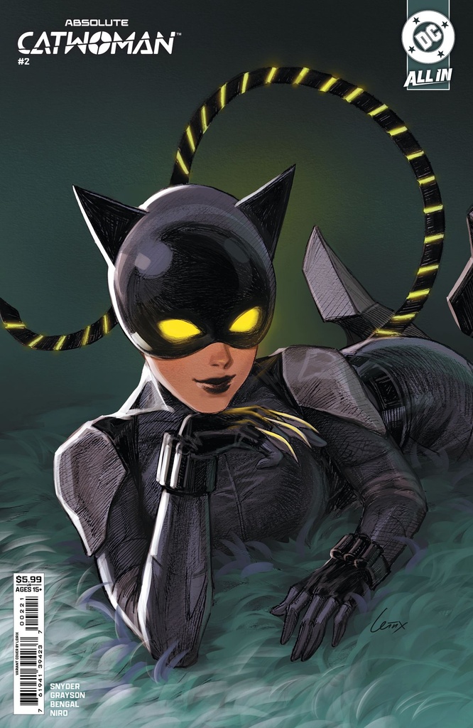 Absolute Catwoman #2 of 6 (Cover B Lesley Leirix Li Card Stock Variant)