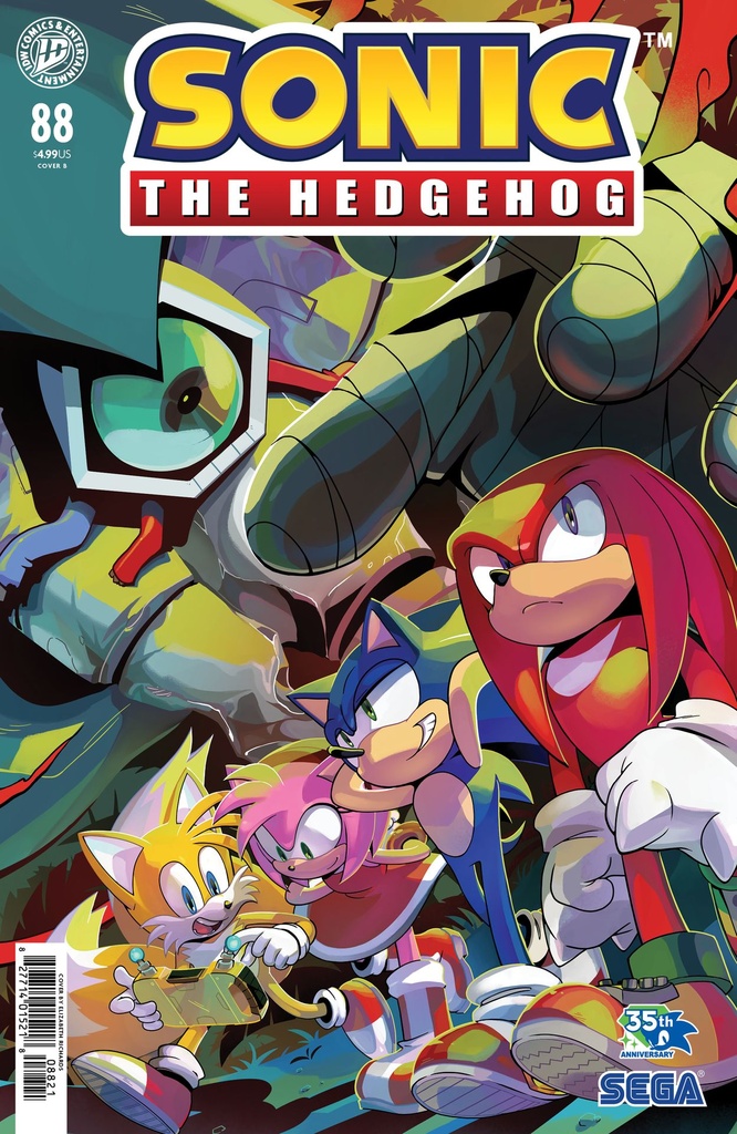 Sonic the Hedgehog #88 (Cover B Elizabeth Richards)