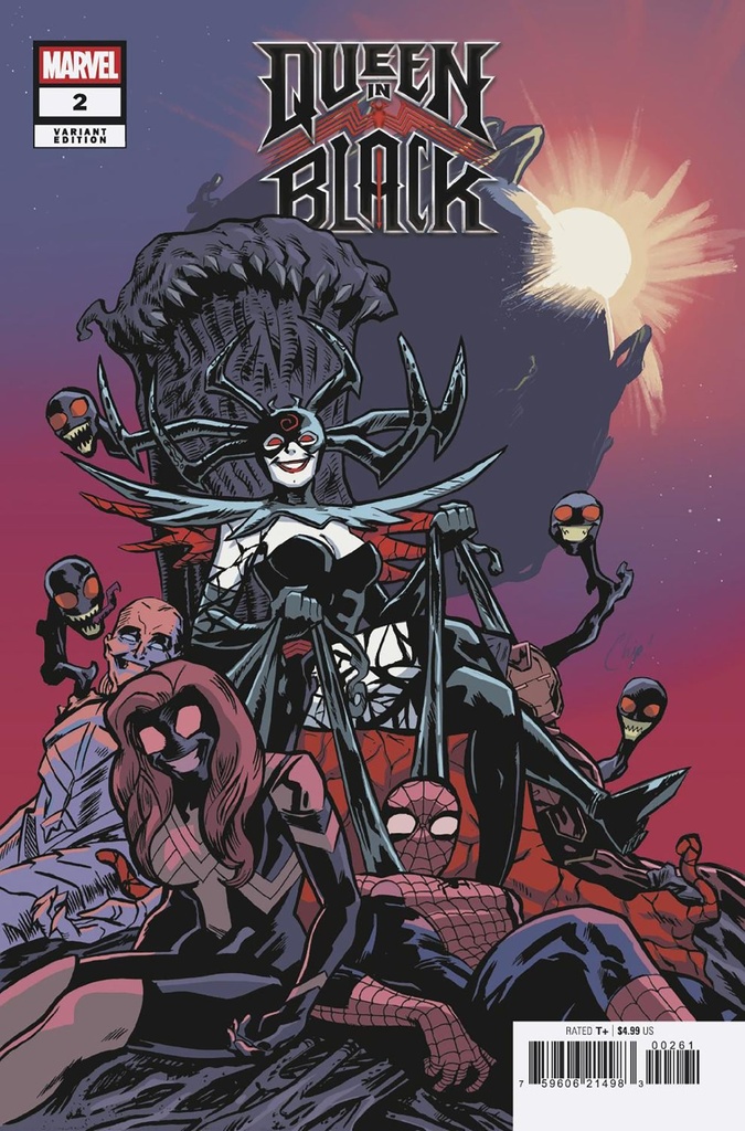 Queen in Black #2 (Chip Zdarsky Smile Variant)