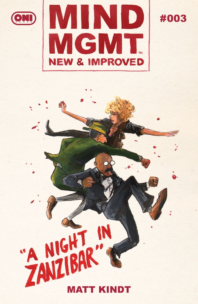 Mind MGMT: New & Improved #3 (Cover A Matt Kindt)
