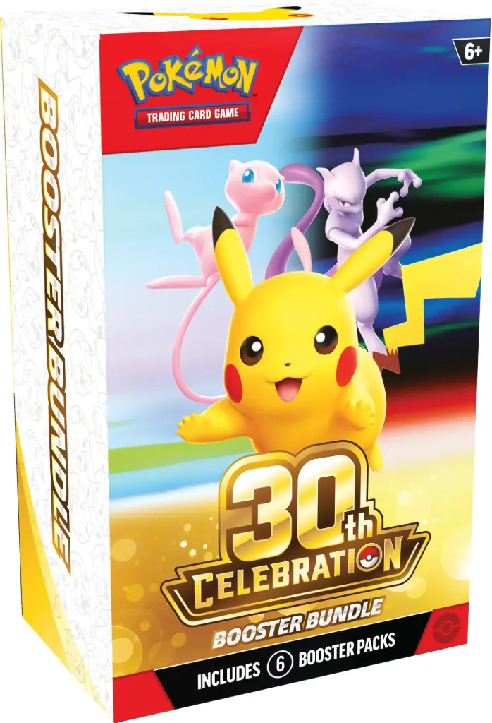 Pokémon: 30th Celebration - Booster Bundle (6 packs)
