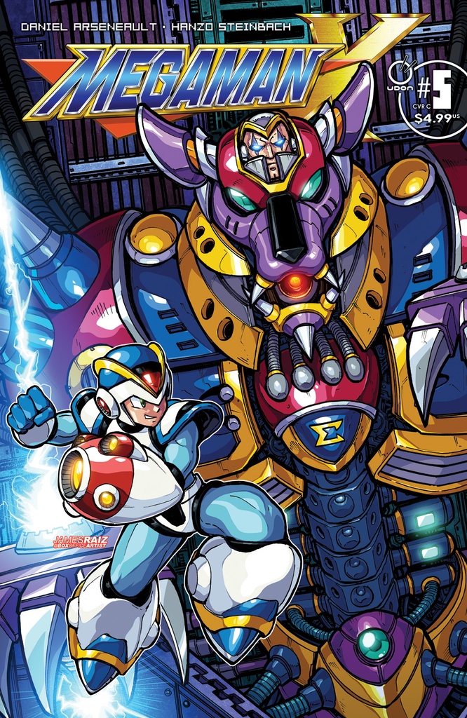 Mega Man X #5 of 5 (Cover C James Raiz)