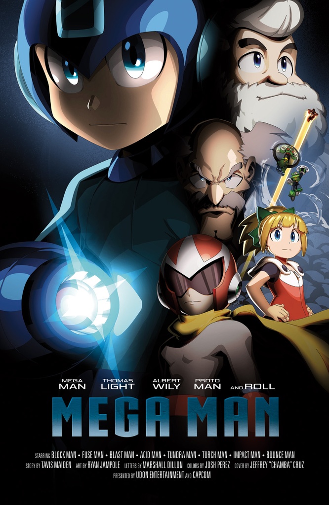 Mega Man: Gear Masters #1 of 5 (Cover C Jeffrey Chamba Cruz)