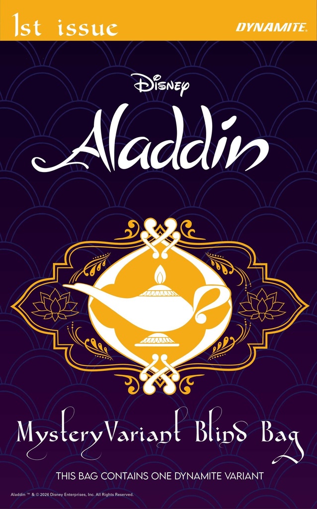Aladdin #1 (Cover F Premium Mystery Blind Bag Variant)