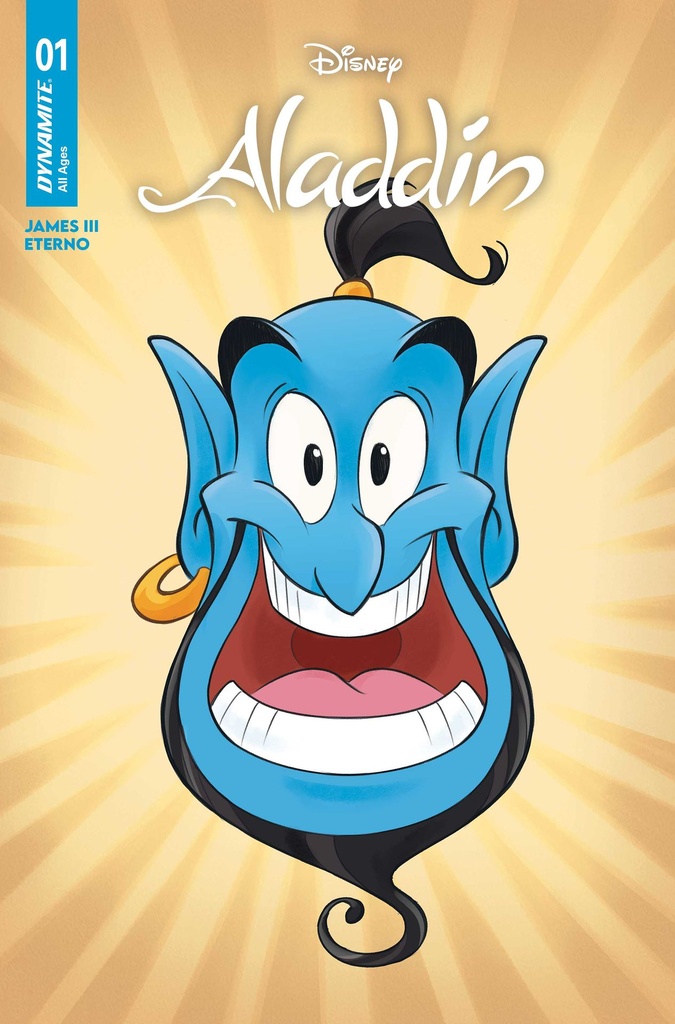 Aladdin #1 (Cover D Agnese Eterno Cartoon Head Variant)