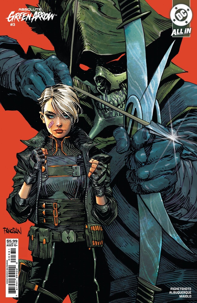 Absolute Green Arrow #3 (Cover C Dan Panosian Card Stock Variant)
