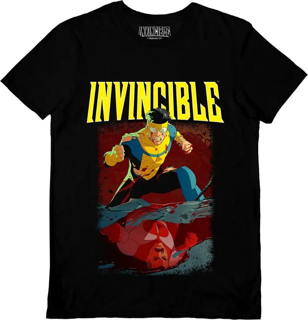 Invincible: Reflection - Black T-Shirt