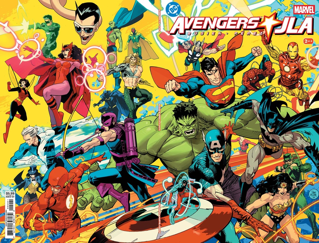 Avengers/JLA #2 (Facsimile Edition Cover B Dan Mora)
