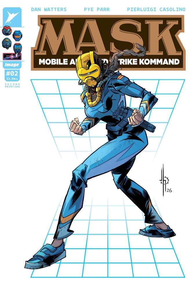 M.A.S.K. #2 (2nd Printing Cover A Jason Howard)
